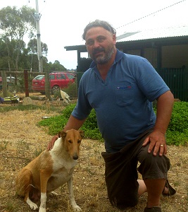 Peter with Feisty